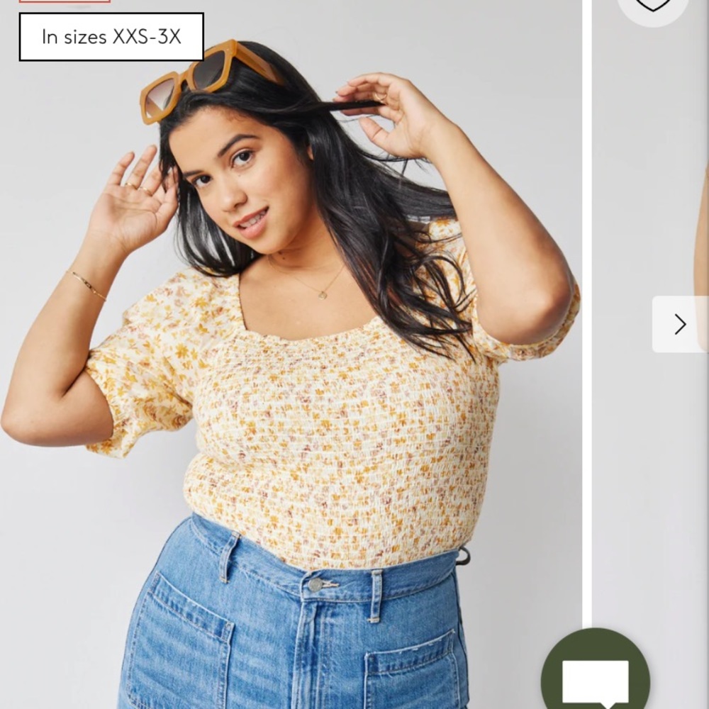 Able Erna Smocked Blouse